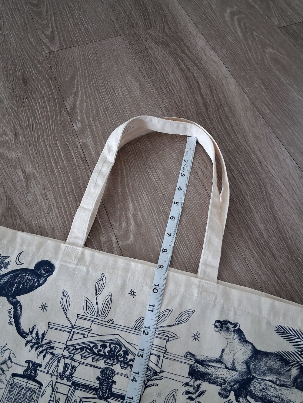 Sezane × Maia Bunge Paradiso Jungle Canvas Tote - Picture 12 of 15